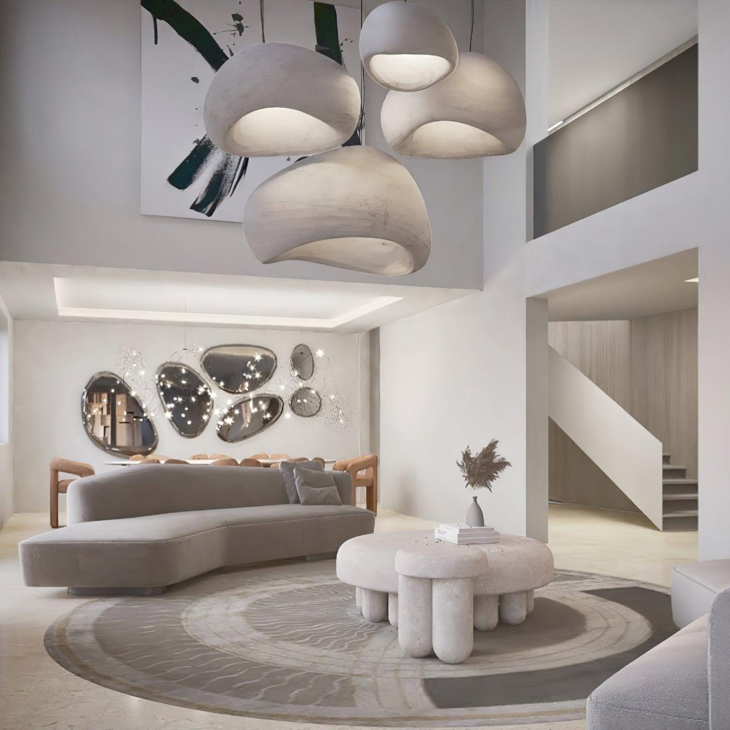 Selineria Pendant Light Cloud Swag Wabi-Sabi