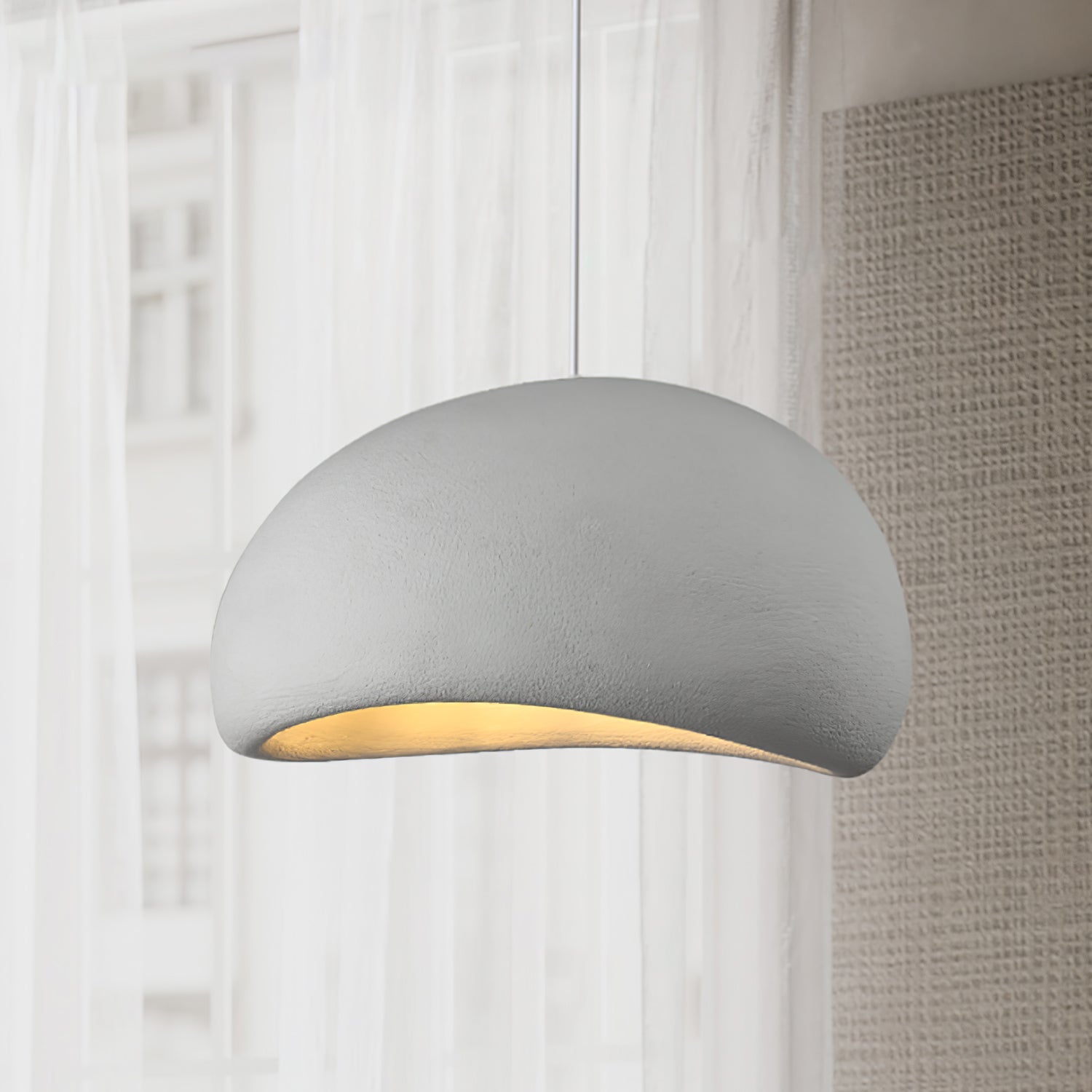 Selineria Pendant Light Cloud Swag Wabi-Sabi