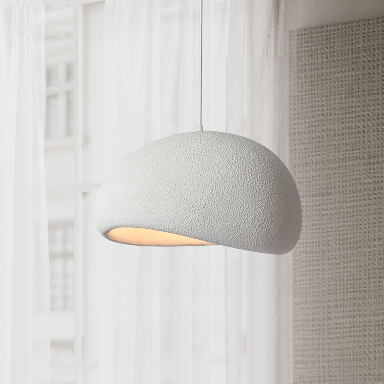 Selineria Pendant Light Cloud Swag Wabi-Sabi