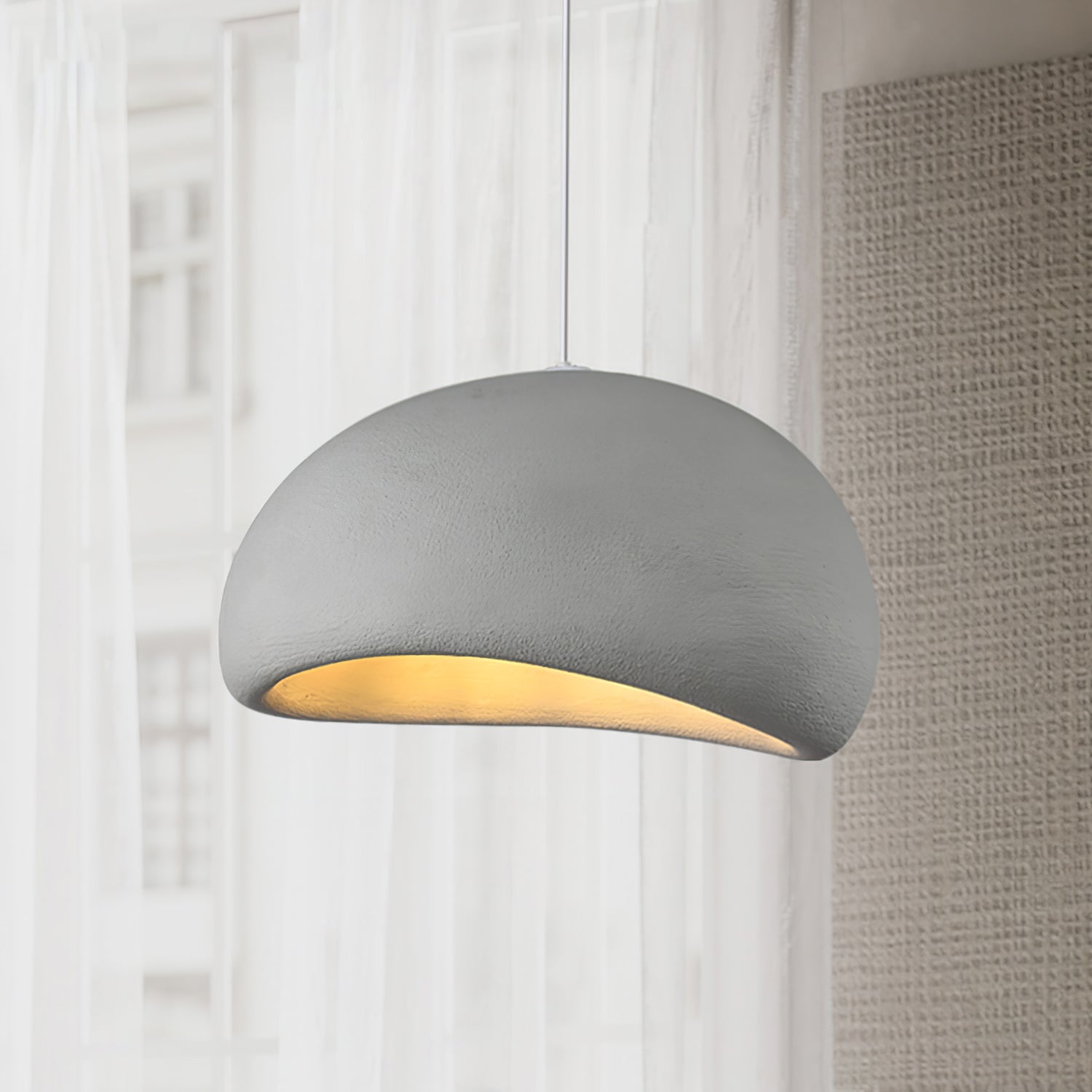 Selineria Pendant Light Cloud Swag Wabi-Sabi