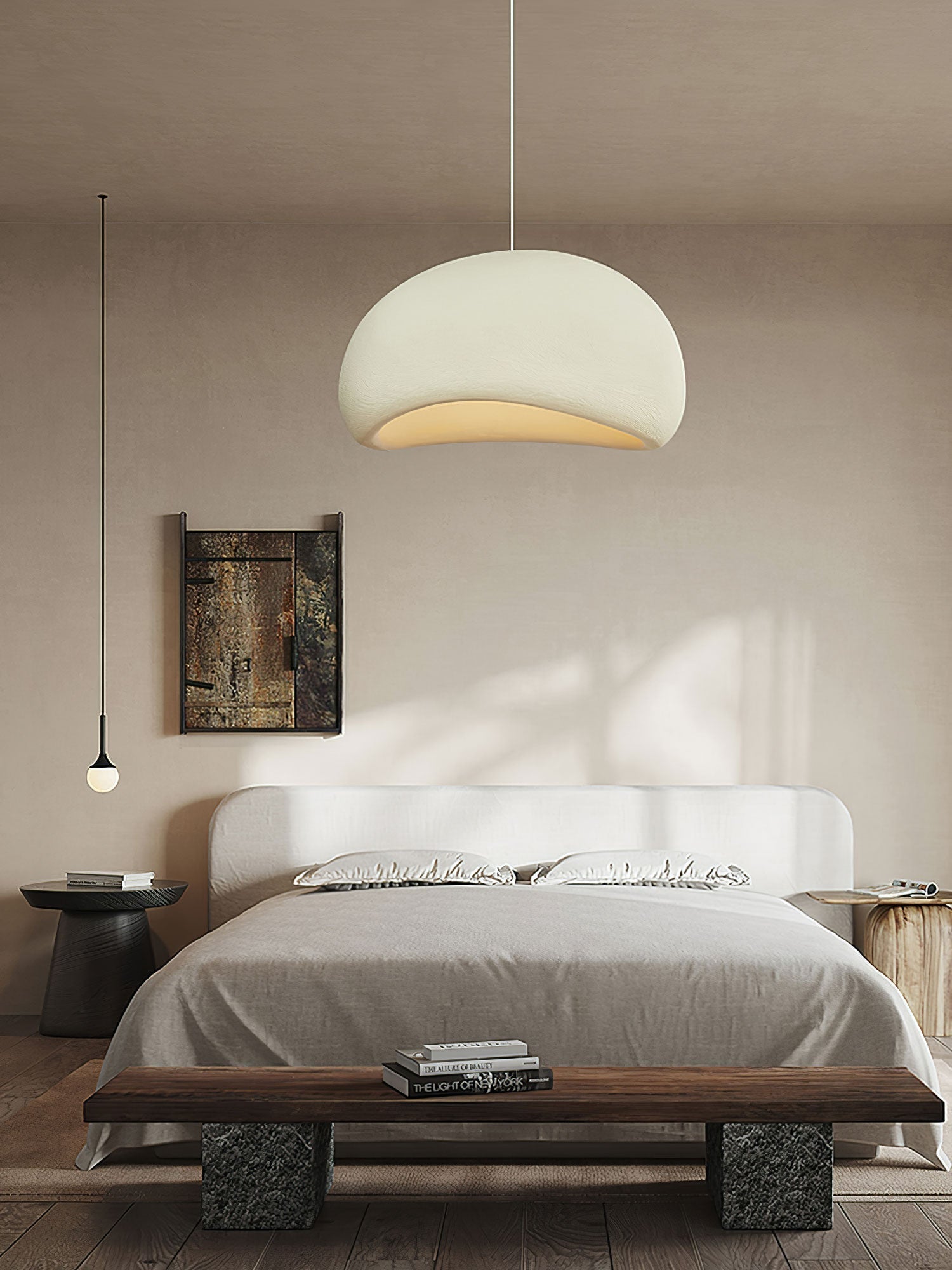 Selineria Pendant Light Cloud Swag Wabi-Sabi