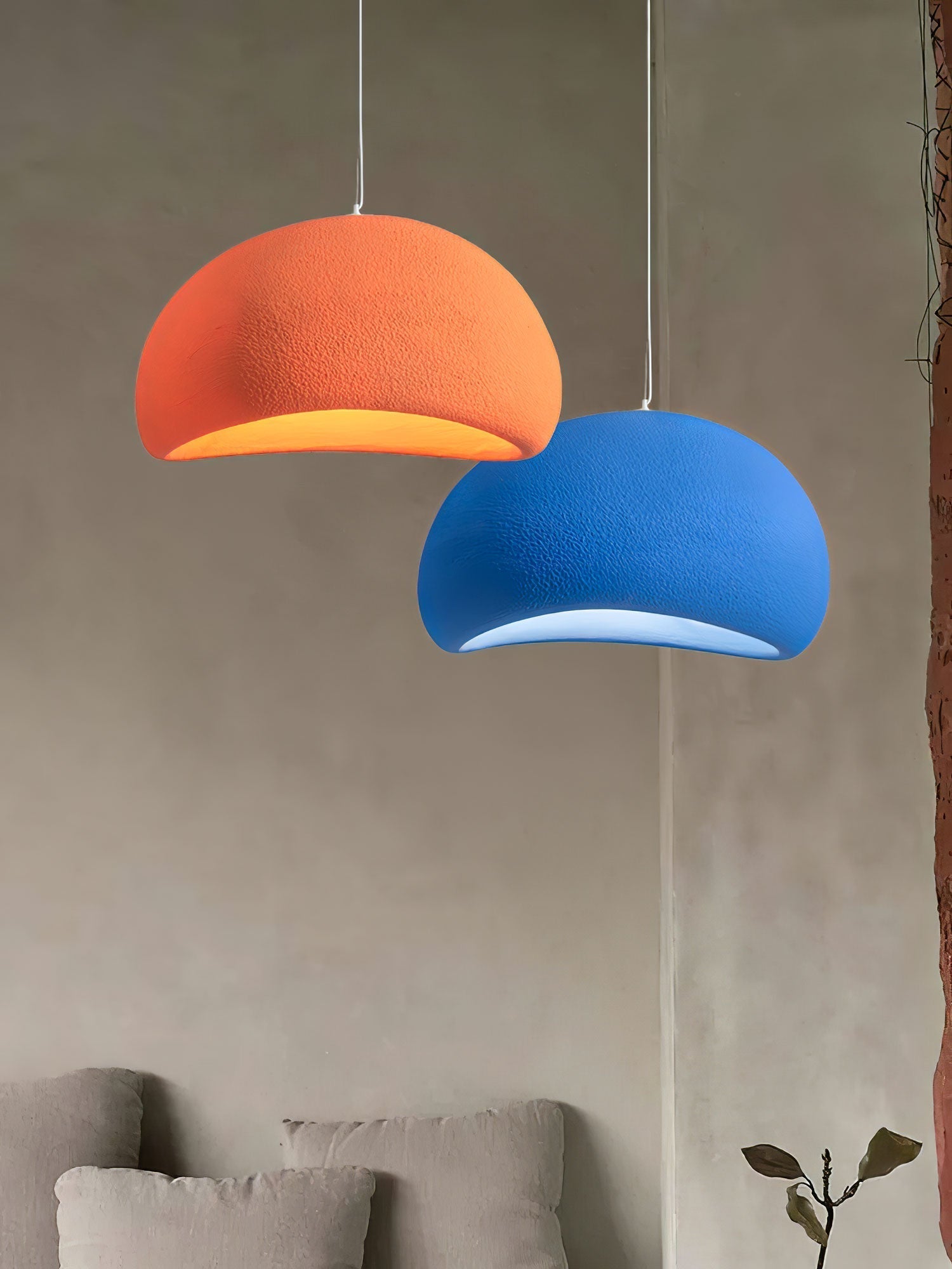Selineria Pendant Light Cloud Swag Wabi-Sabi
