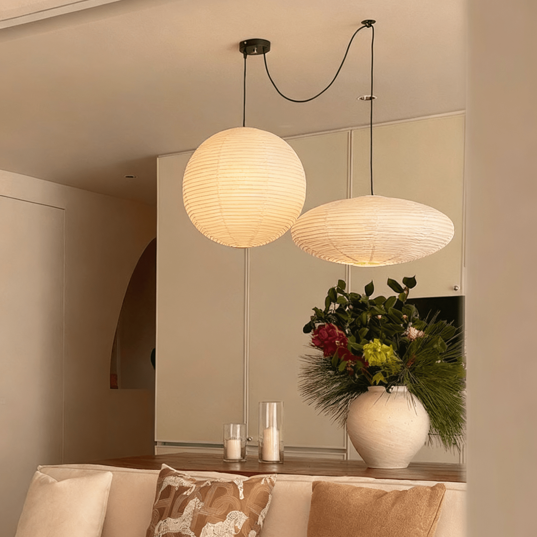 Lumenis Paper Whimsy Pendant Lamp