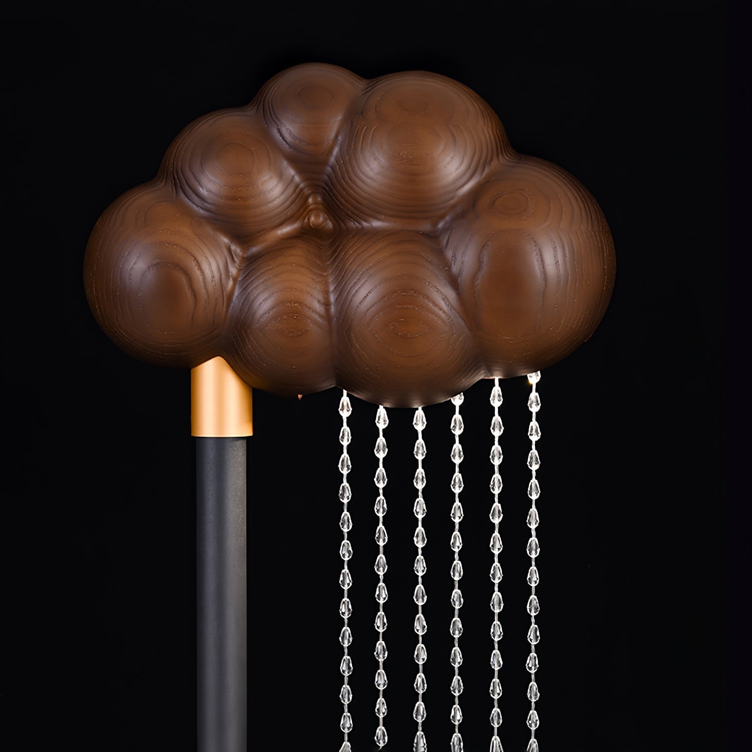 Orinyra Cloud-shaped Bronze Floor Lamp
