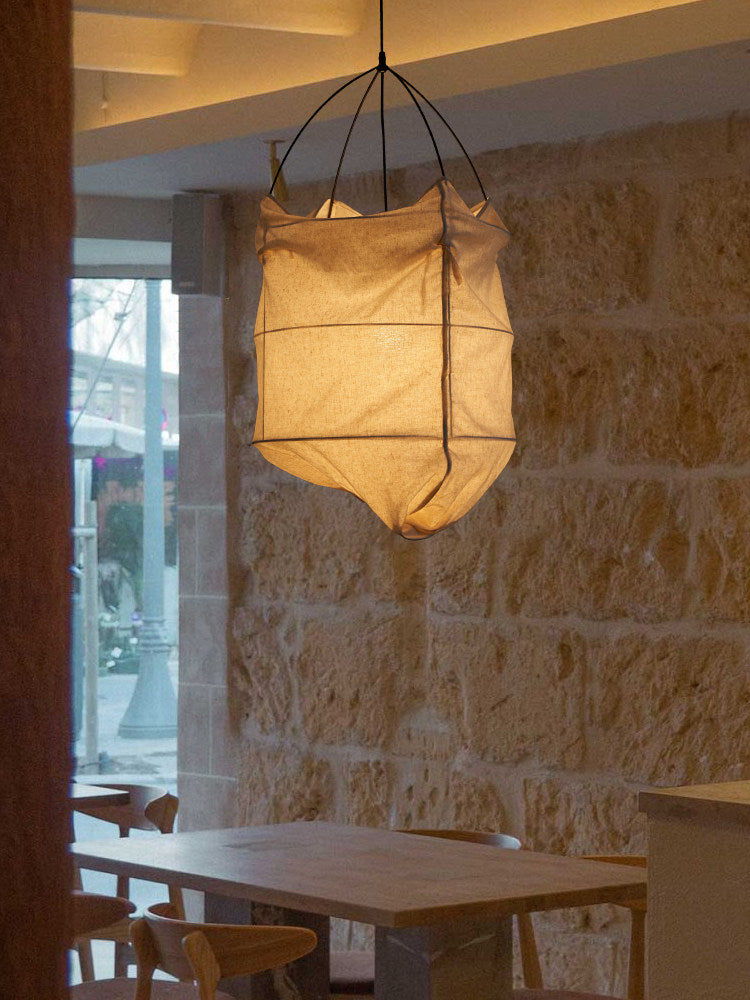 Southvale2 Fabric Cage Pendant Lamp