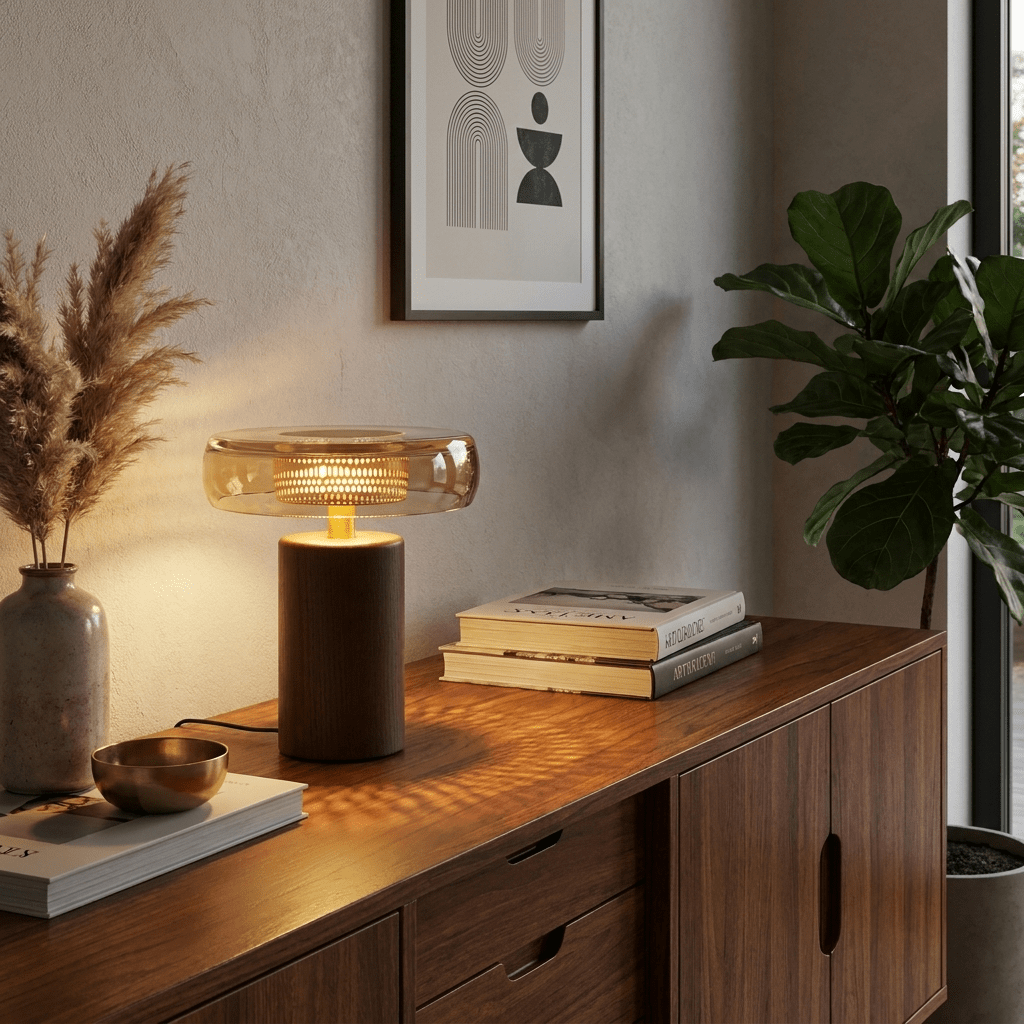 Renelia Disc Table Lamp