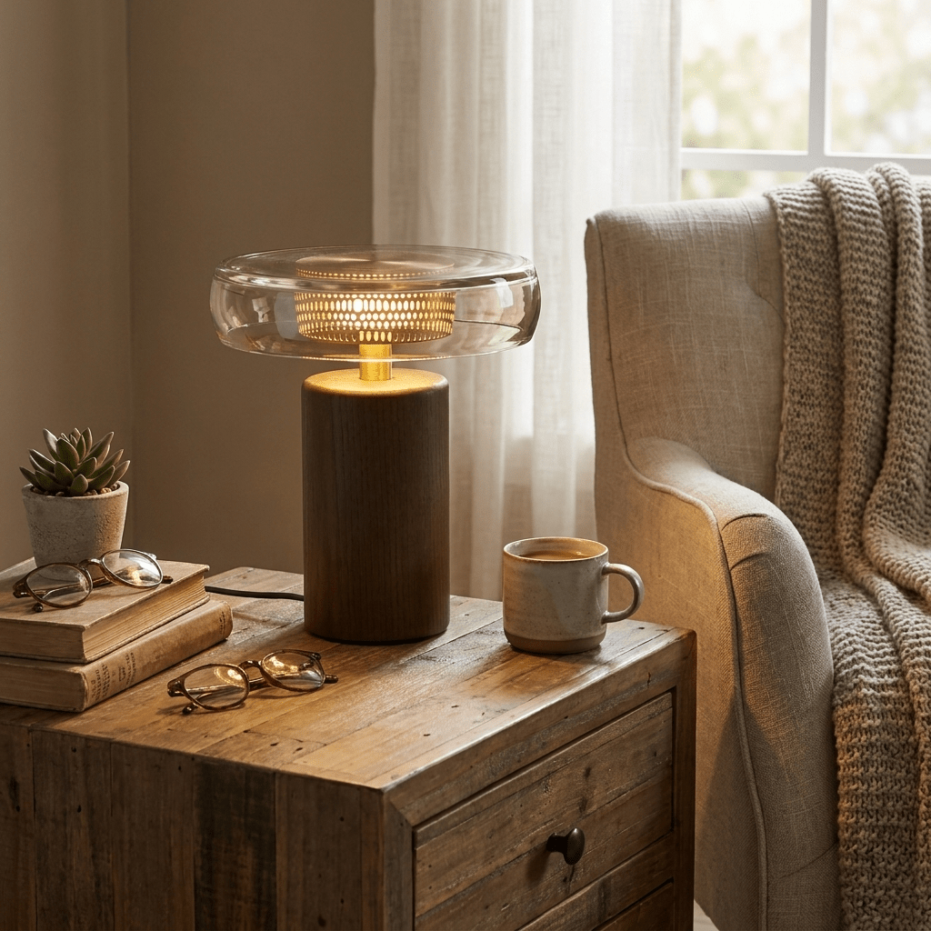 Renelia Disc Table Lamp