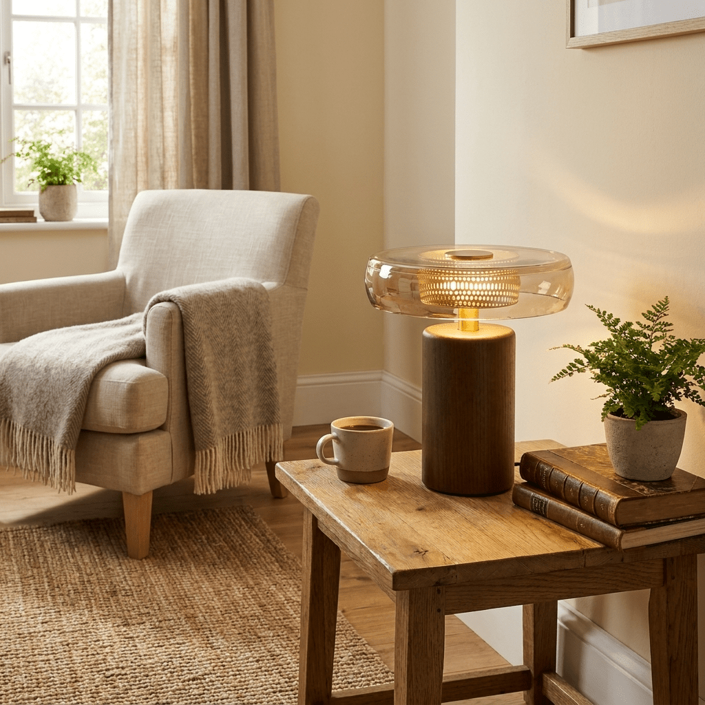 Renelia Disc Table Lamp