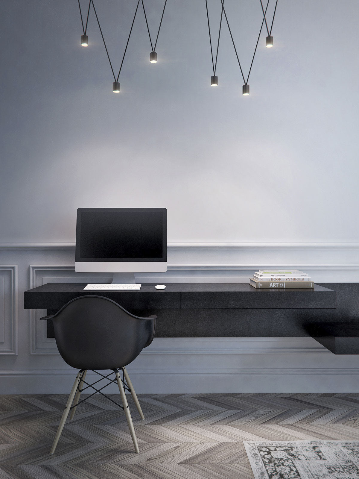 Miriira Pendant Lamp Collection Slim Cable Lines