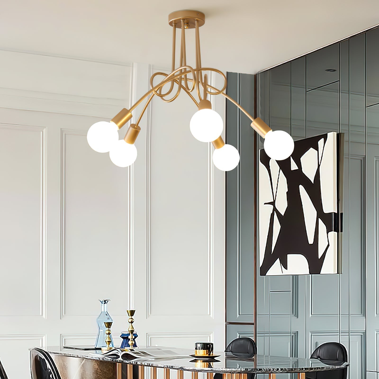 Eiraleria Glass Ceiling Lamp