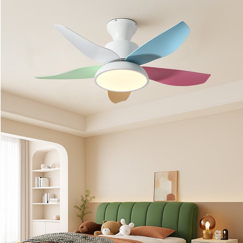 Mirevo Ceiling Fan Light Colorful Breeze