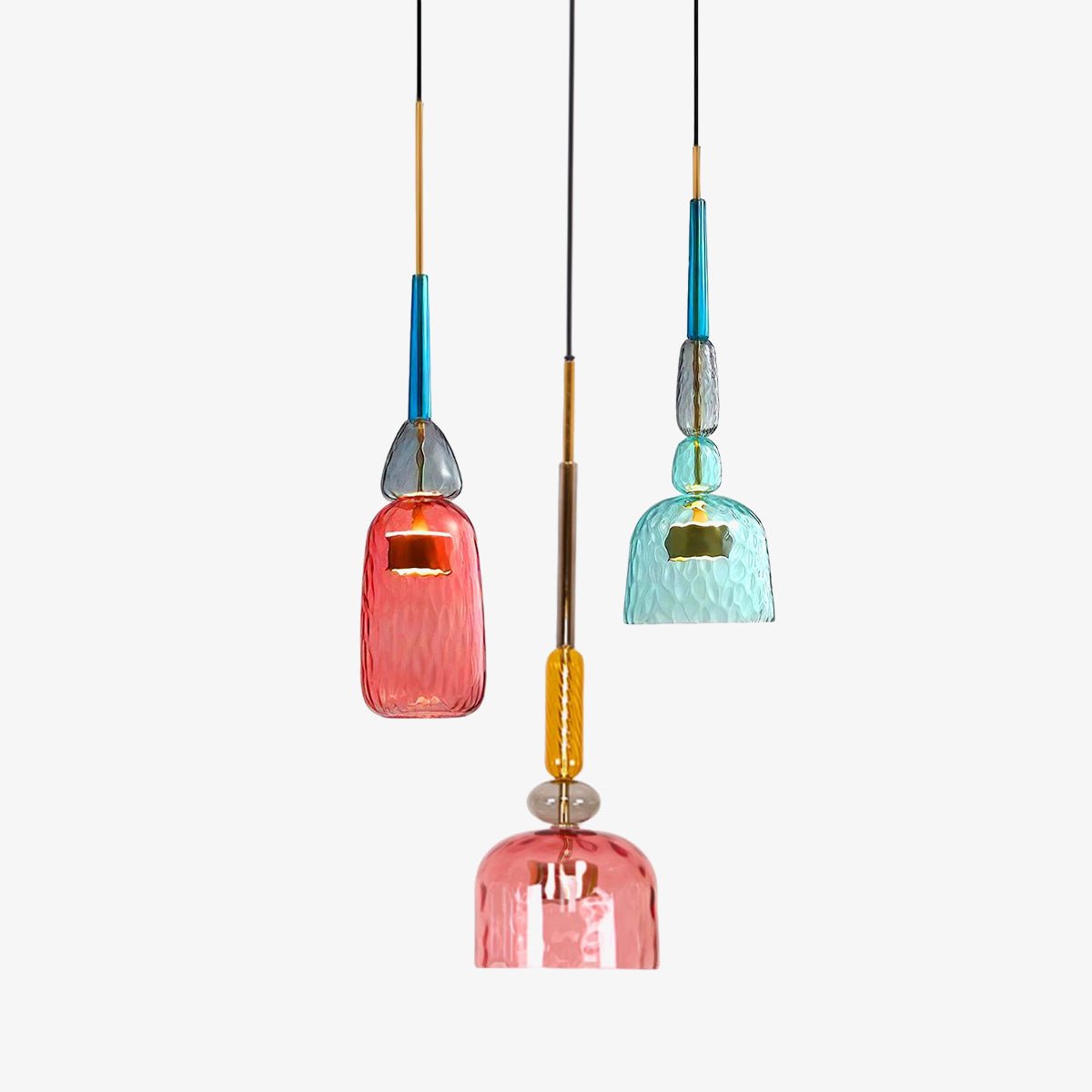 Voshan Bohemian Glass Pendant Lamp