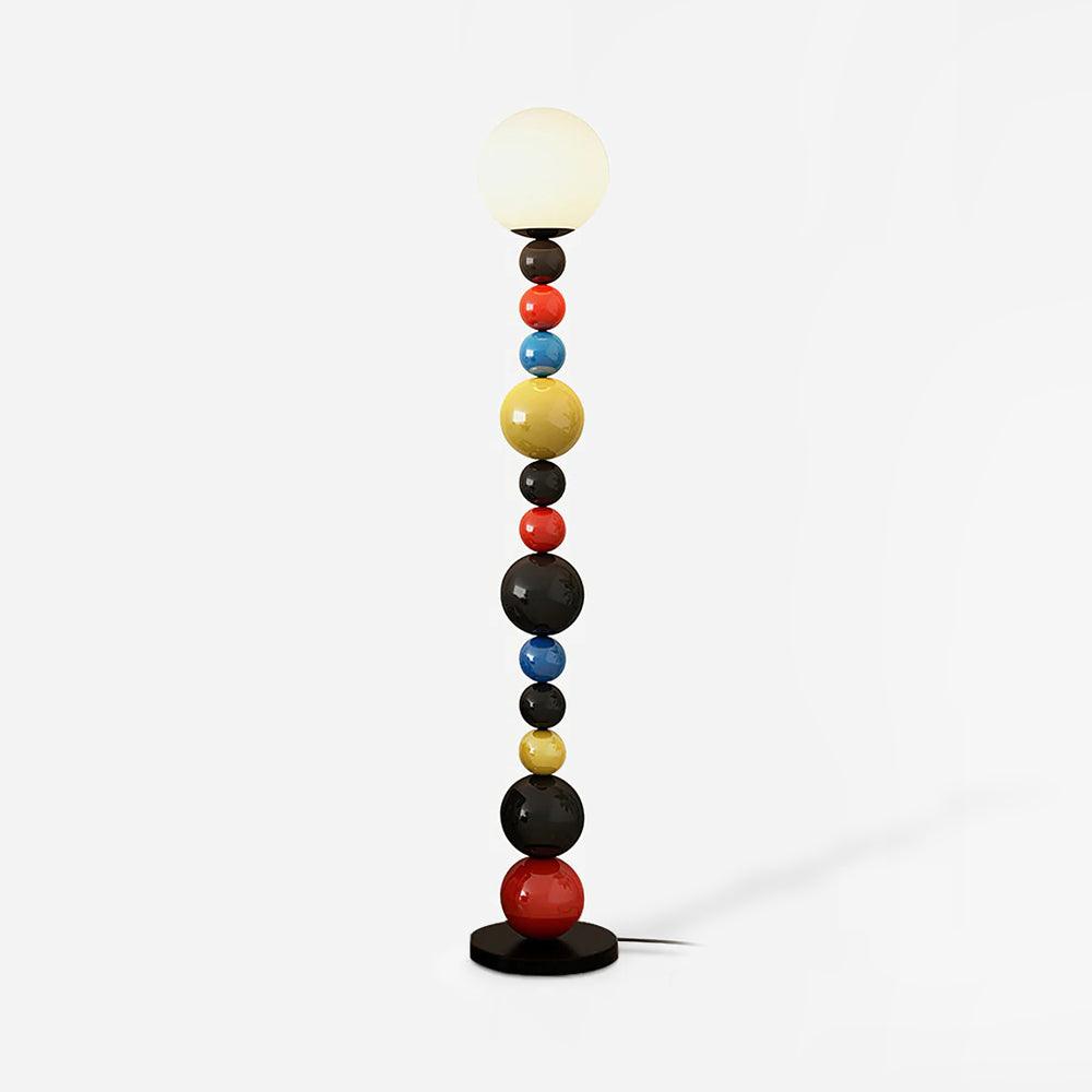 Zoriel Glass Artistic Floor Lamp