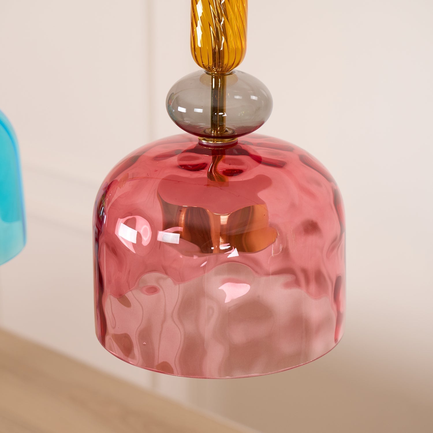 Voshan Bohemian Glass Pendant Lamp