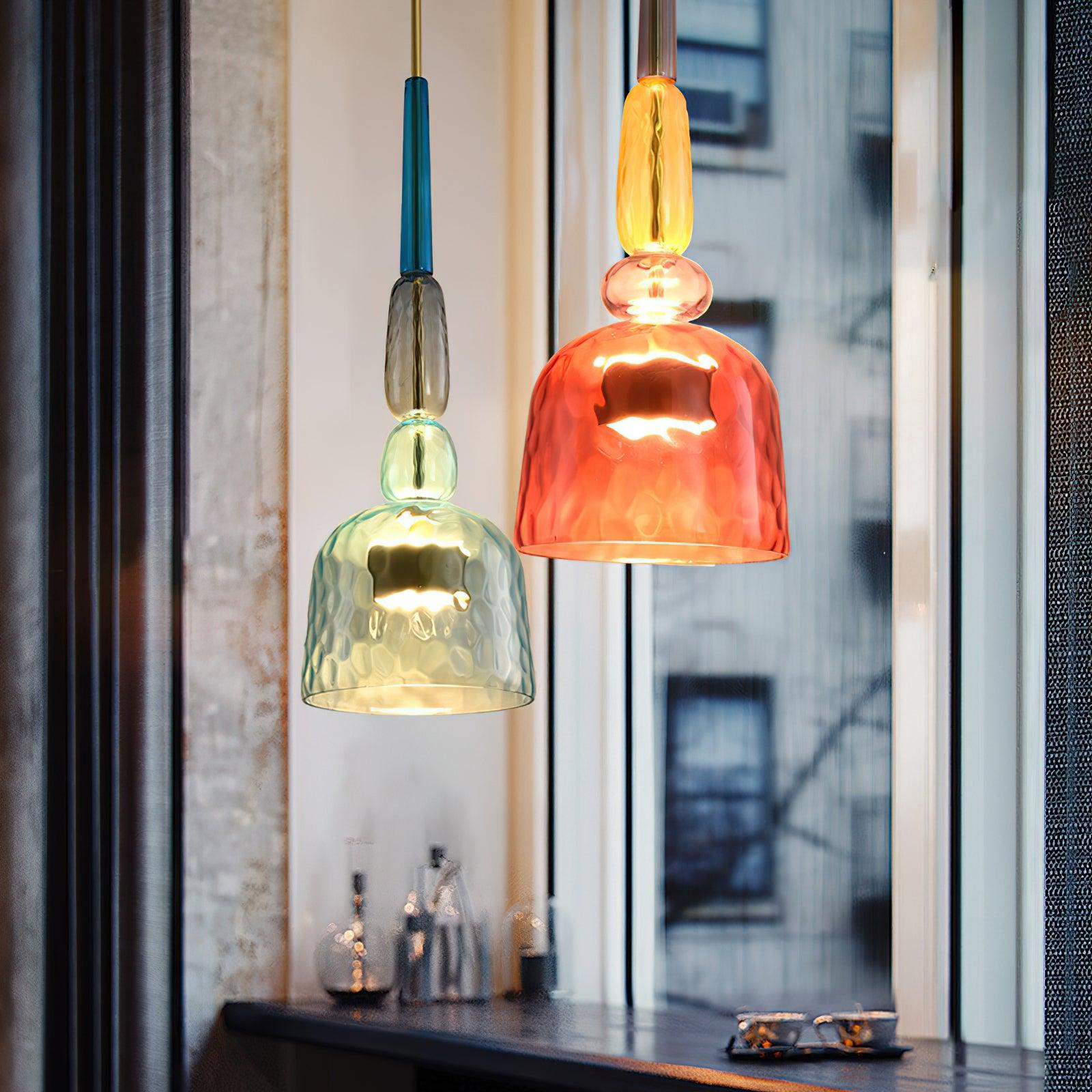 Voshan Bohemian Glass Pendant Lamp