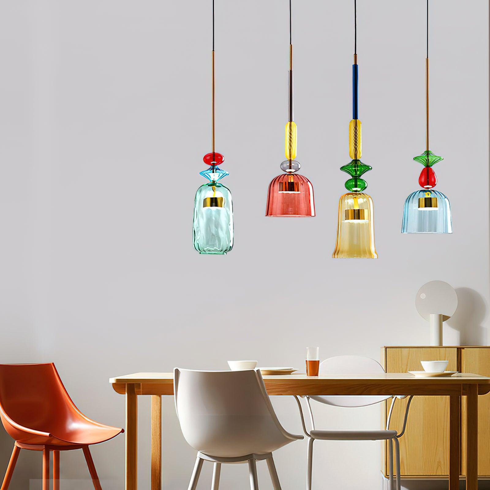 Voshan Bohemian Glass Pendant Lamp