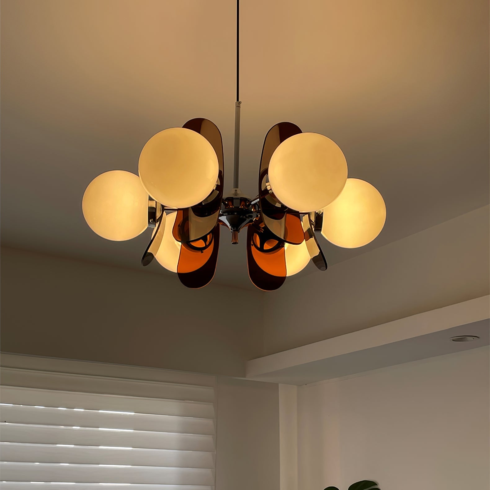Westcourt Coloured Sputnik Chandelier