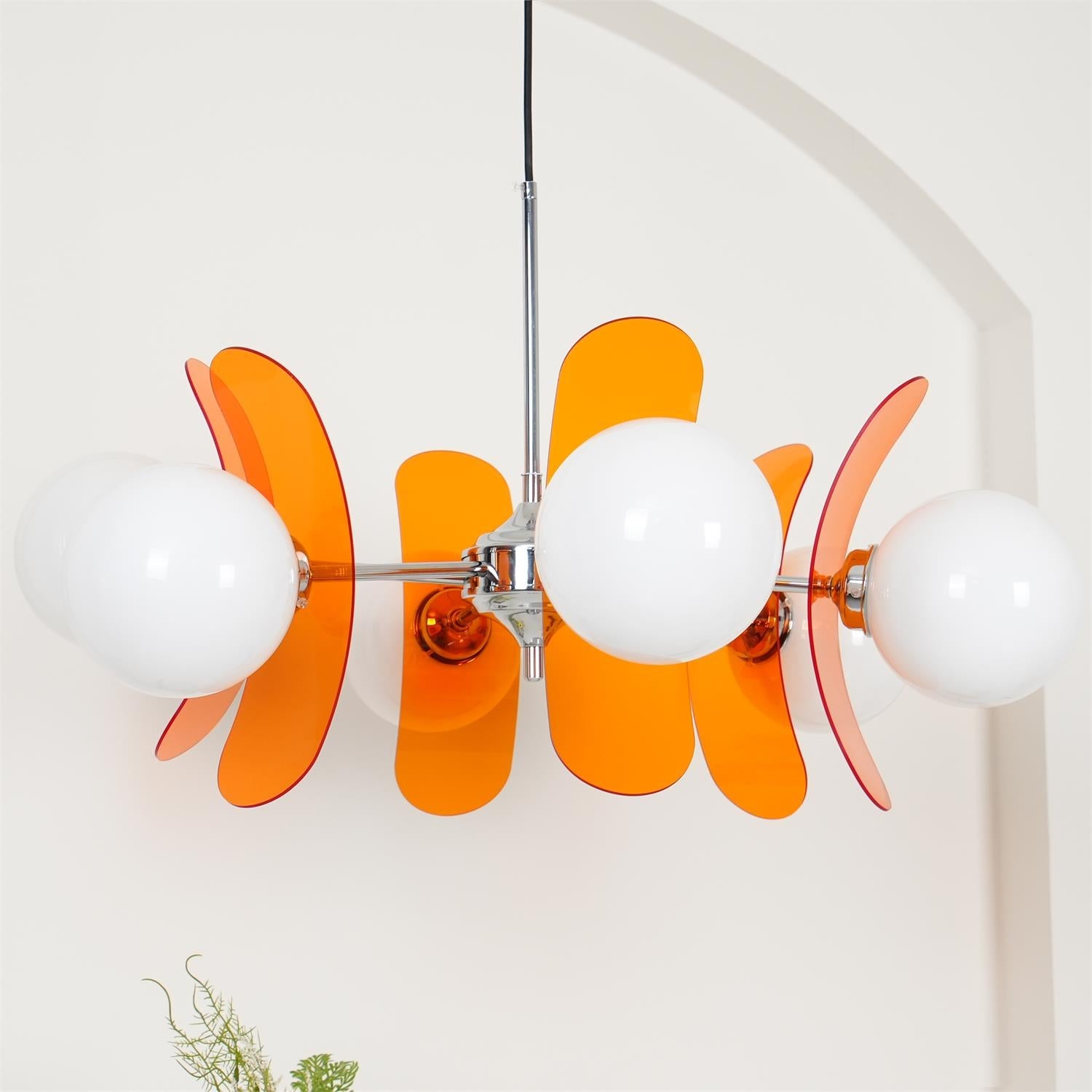 Westcourt Coloured Sputnik Chandelier