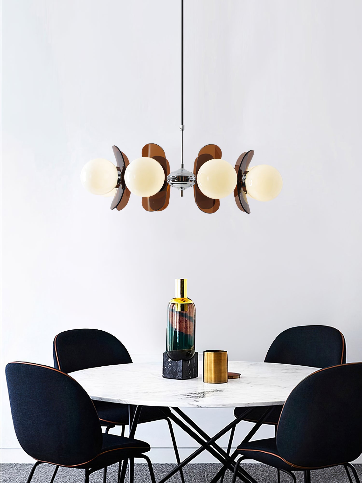 Westcourt Coloured Sputnik Chandelier