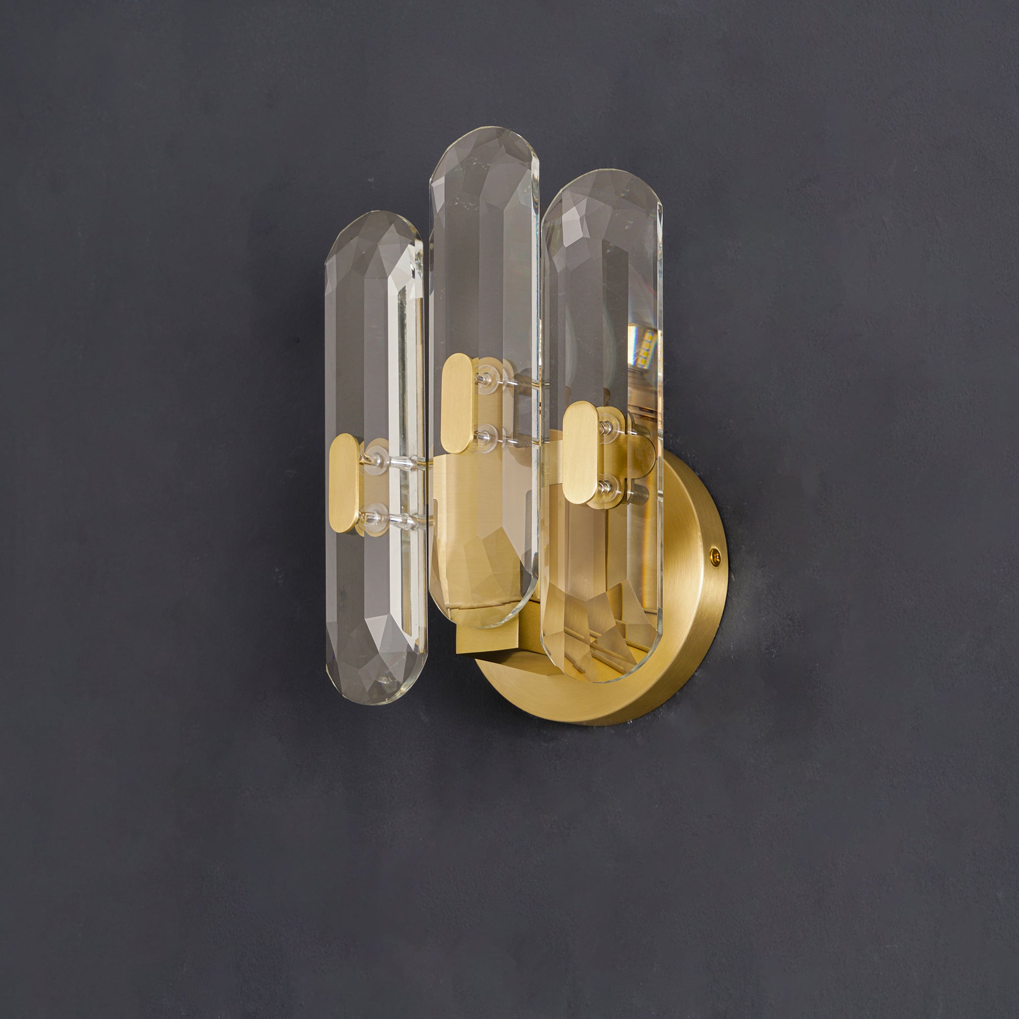 Elina Postmodern Luxury Crystal Sconce Wall Lamp