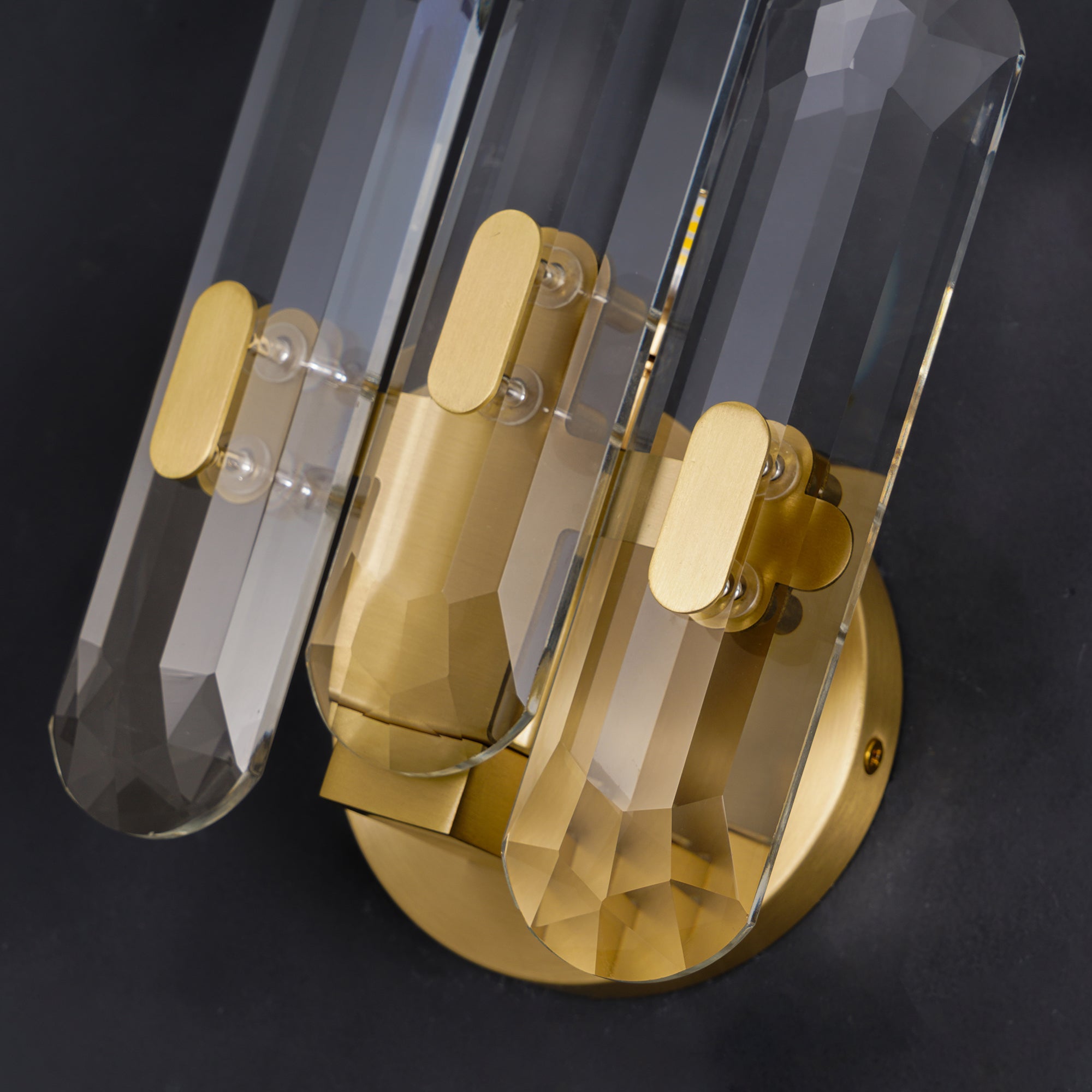 Elina Postmodern Luxury Crystal Sconce Wall Lamp