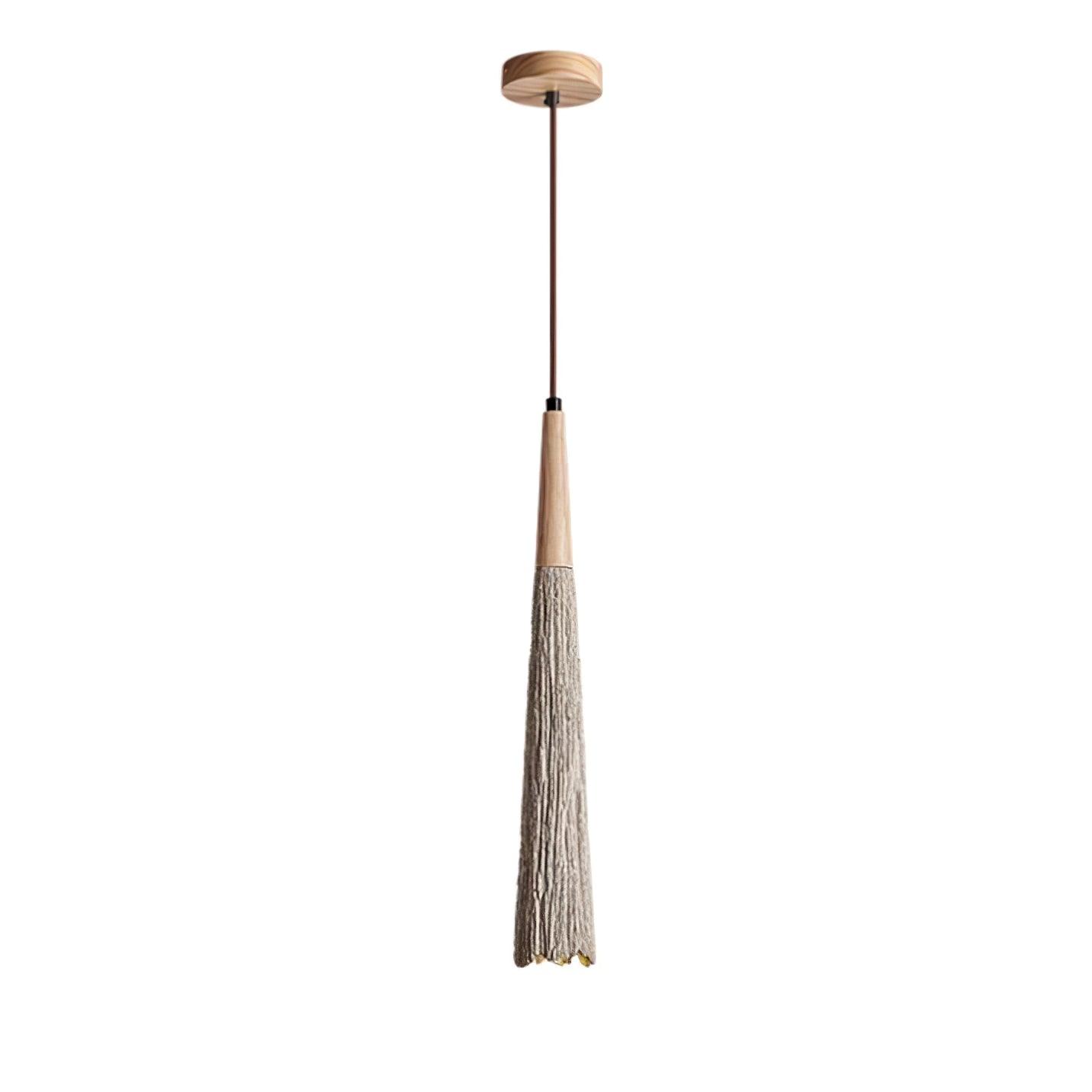 Lirixon Pendant Lamp Concrete Pleated
