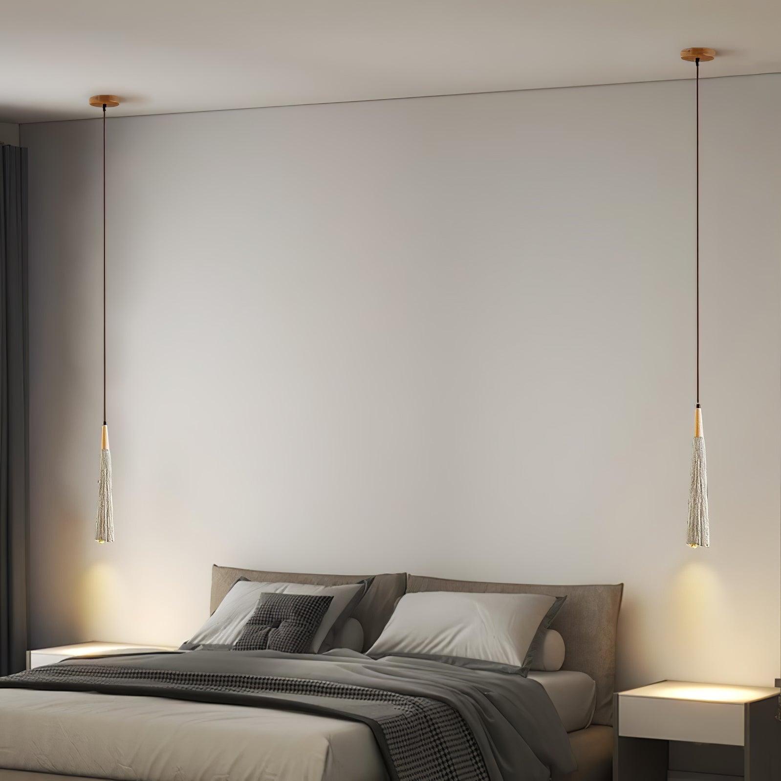 Lirixon Pendant Lamp Concrete Pleated