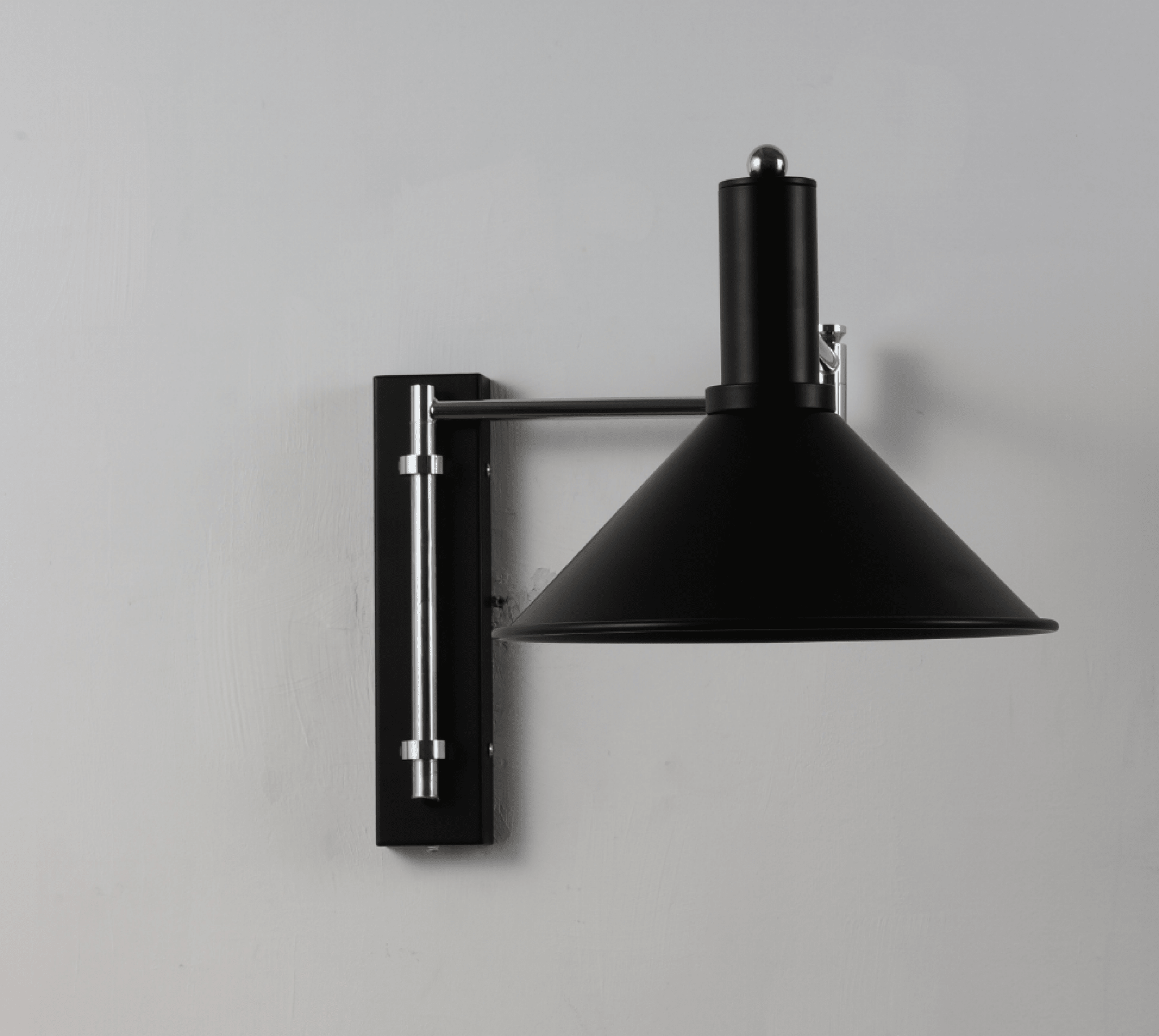 Cone Swing Arm Wall Sconce