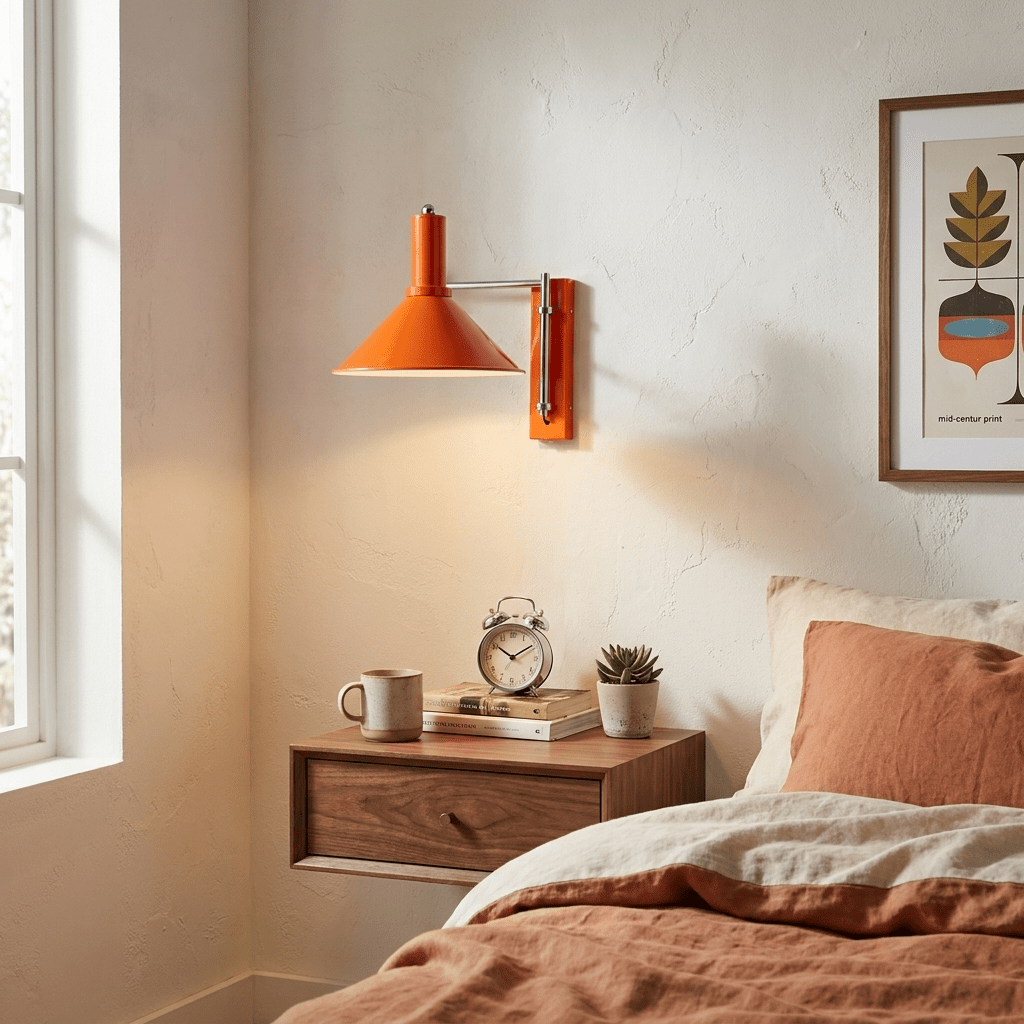 Cone Swing Arm Wall Sconce