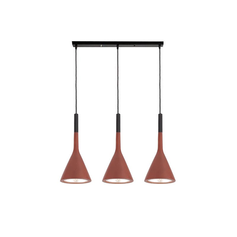 Veyloth Conical Concrete Pendant Light