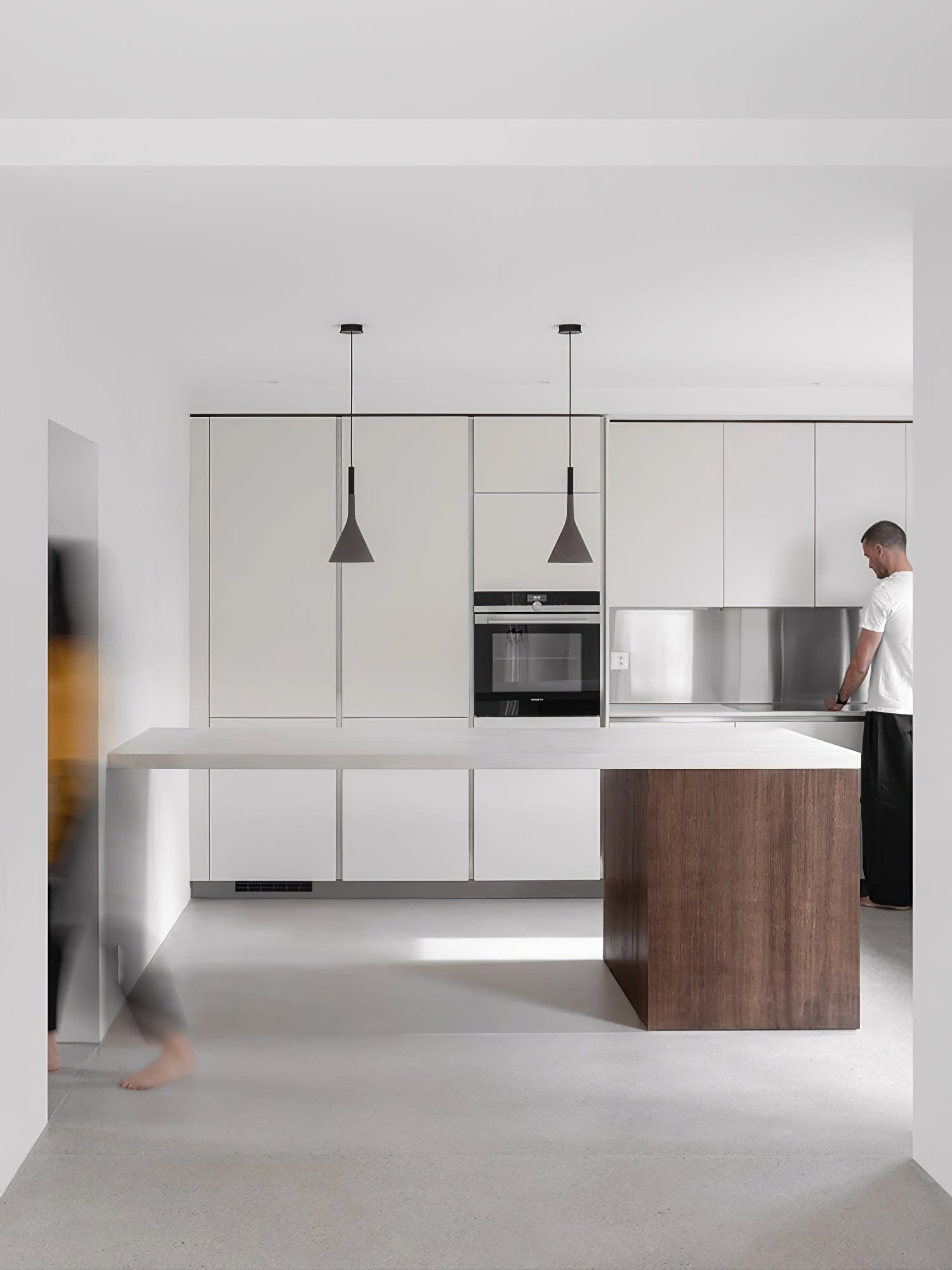 Veyloth Conical Concrete Pendant Light