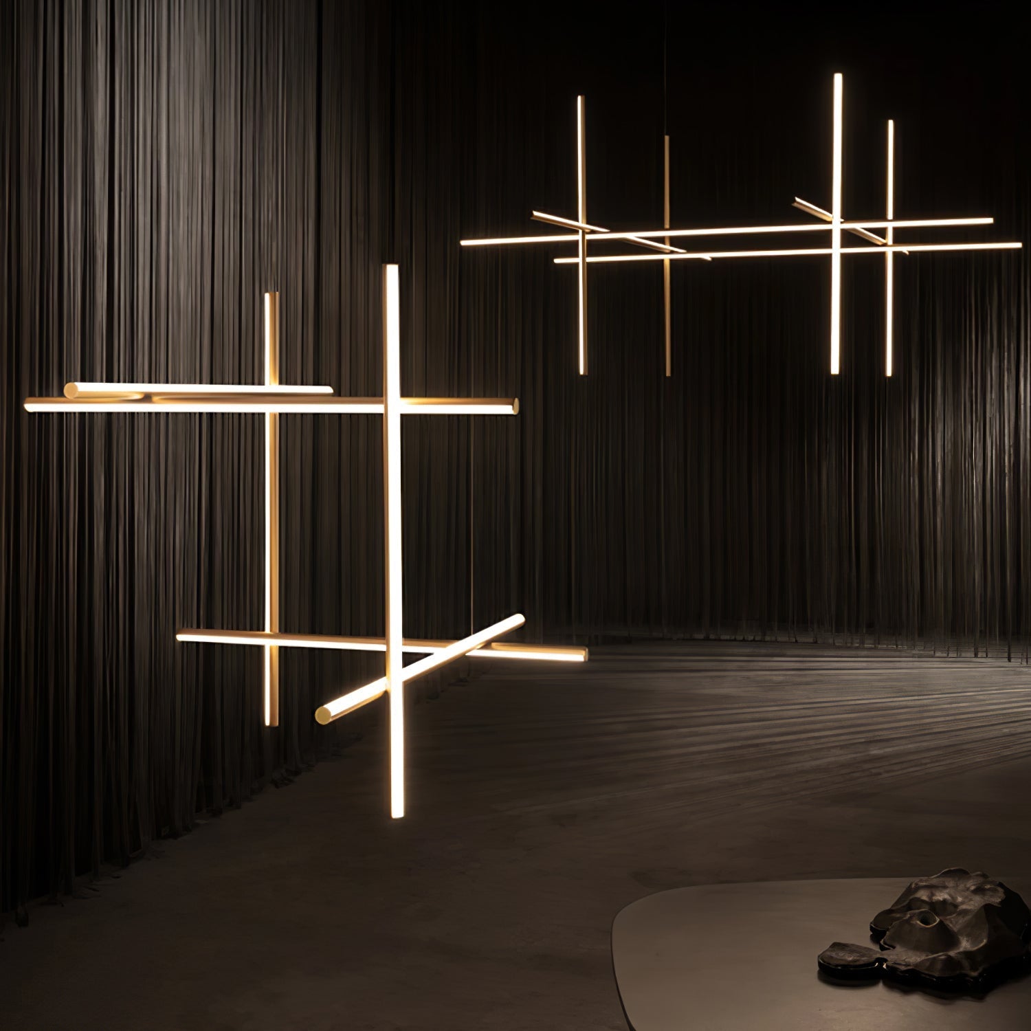 Renorelle Crossbeam Linear Chandelier