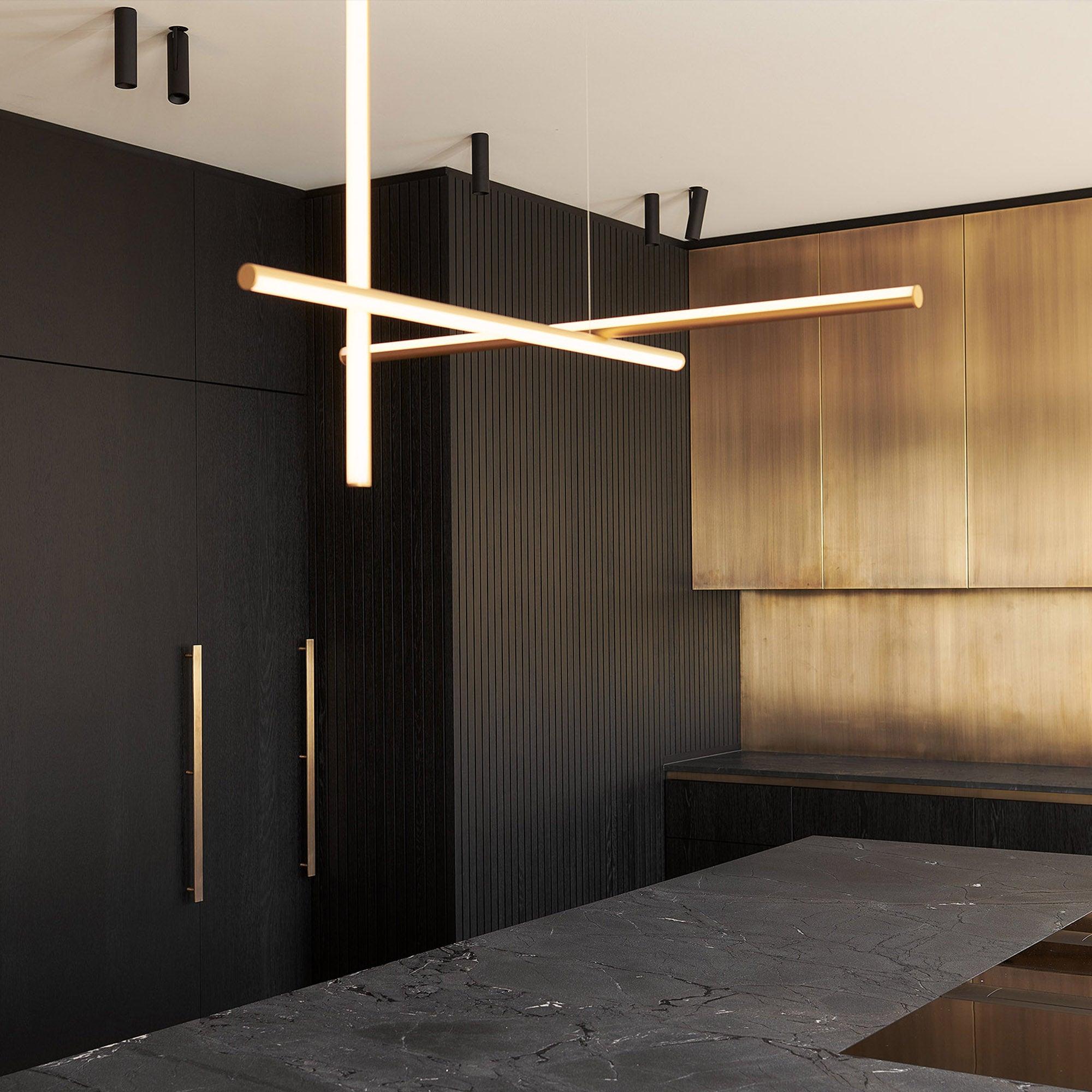 Renorelle Crossbeam Linear Chandelier