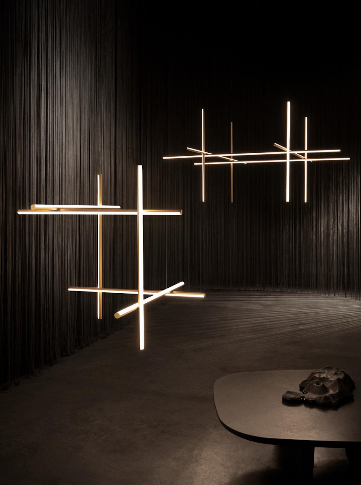 Renorelle Crossbeam Linear Chandelier
