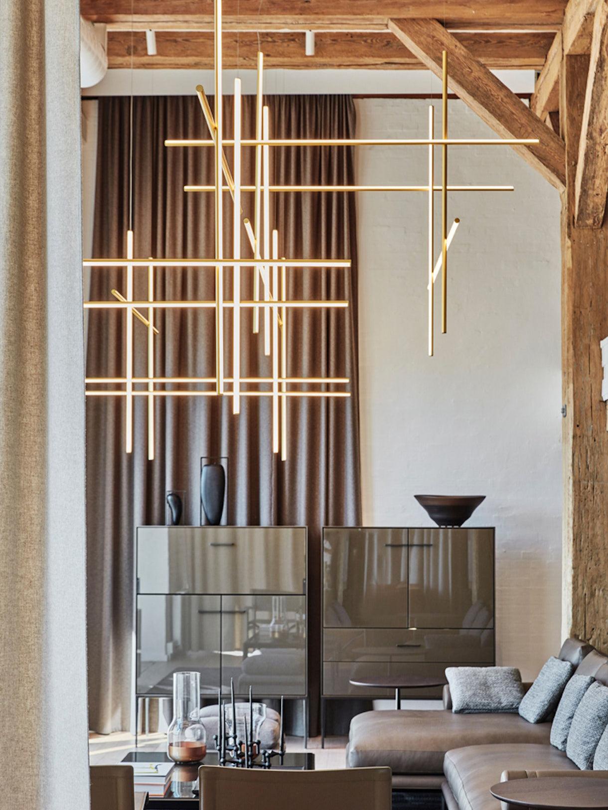 Renorelle Crossbeam Linear Chandelier