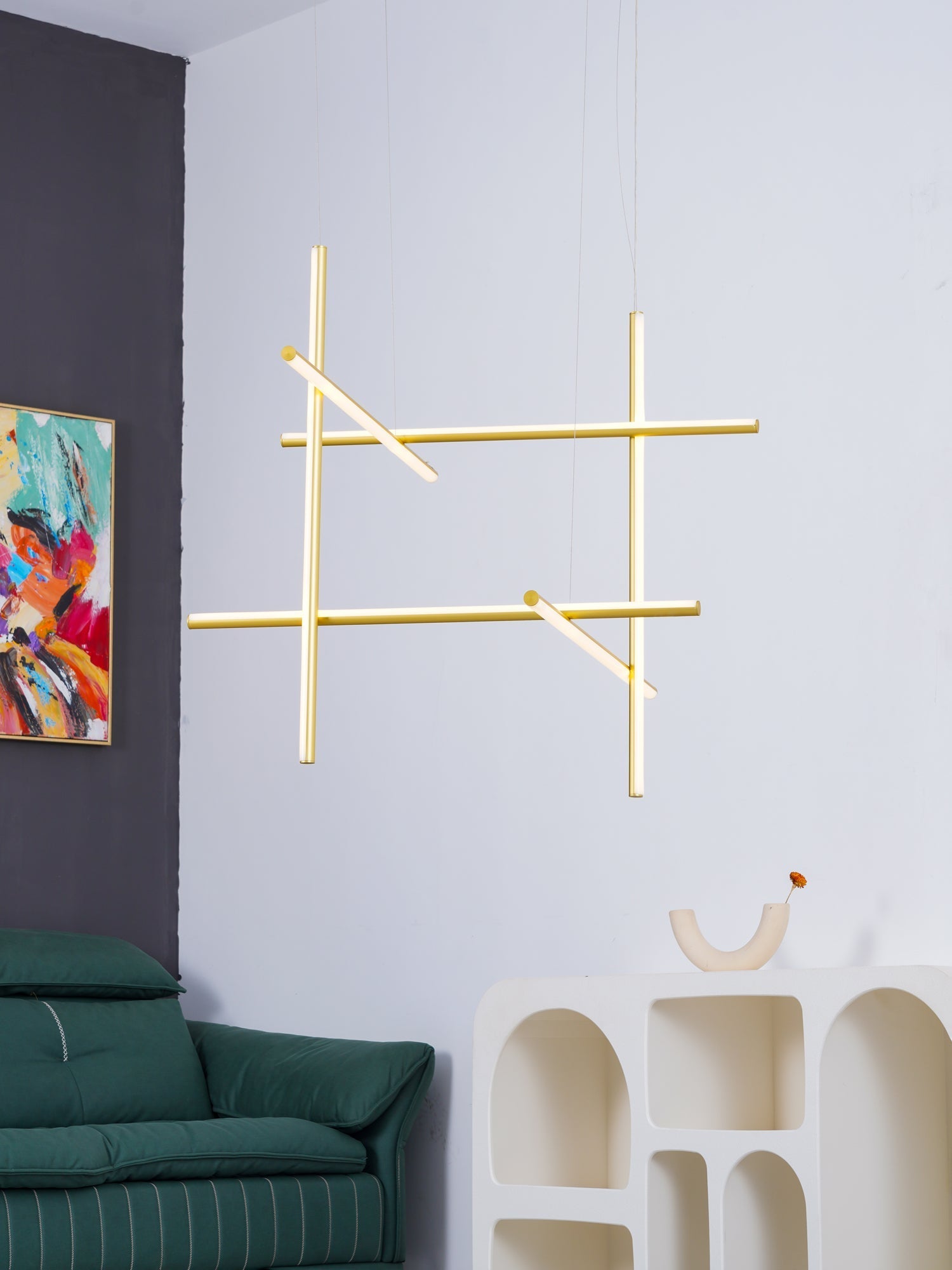 Renorelle Crossbeam Linear Chandelier