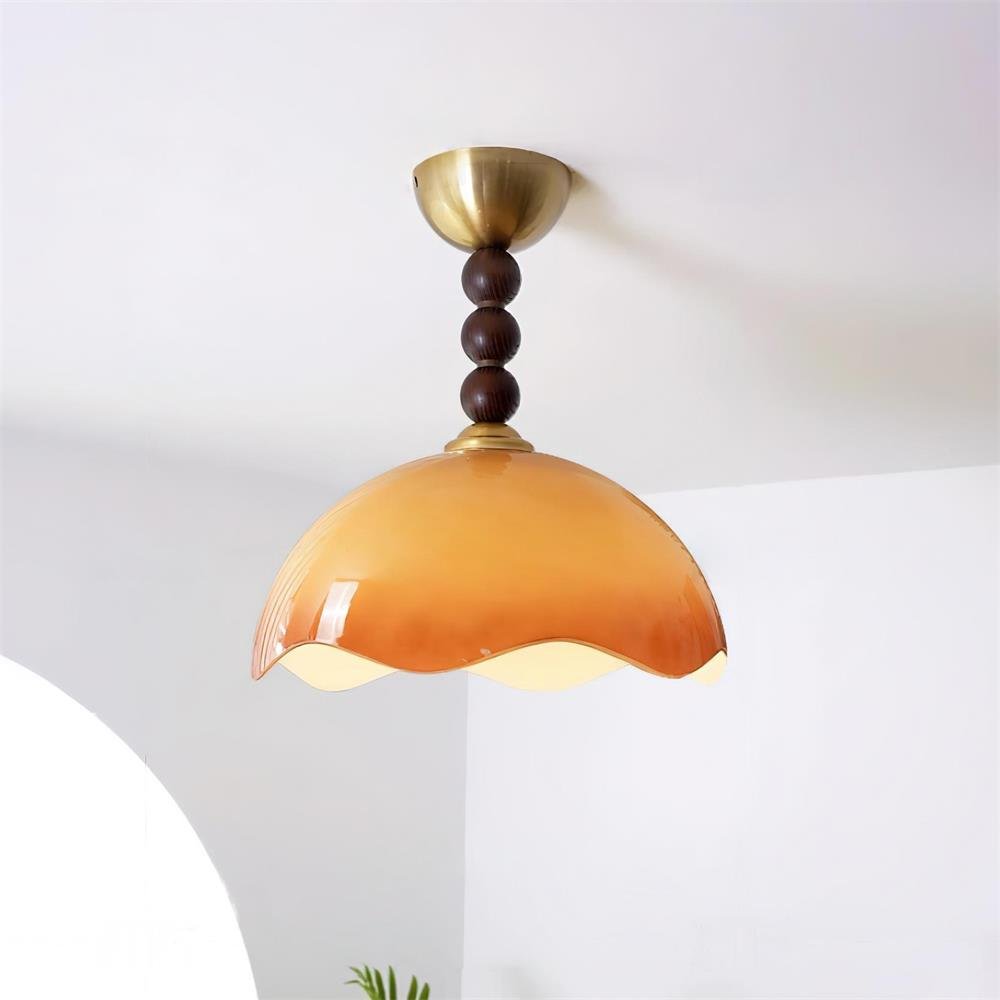 Syraeia Nordic Art Coral Glass Ceiling Lamp