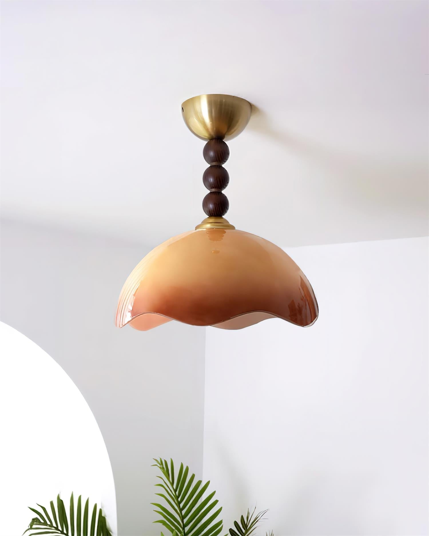 Syraeia Nordic Art Coral Glass Ceiling Lamp