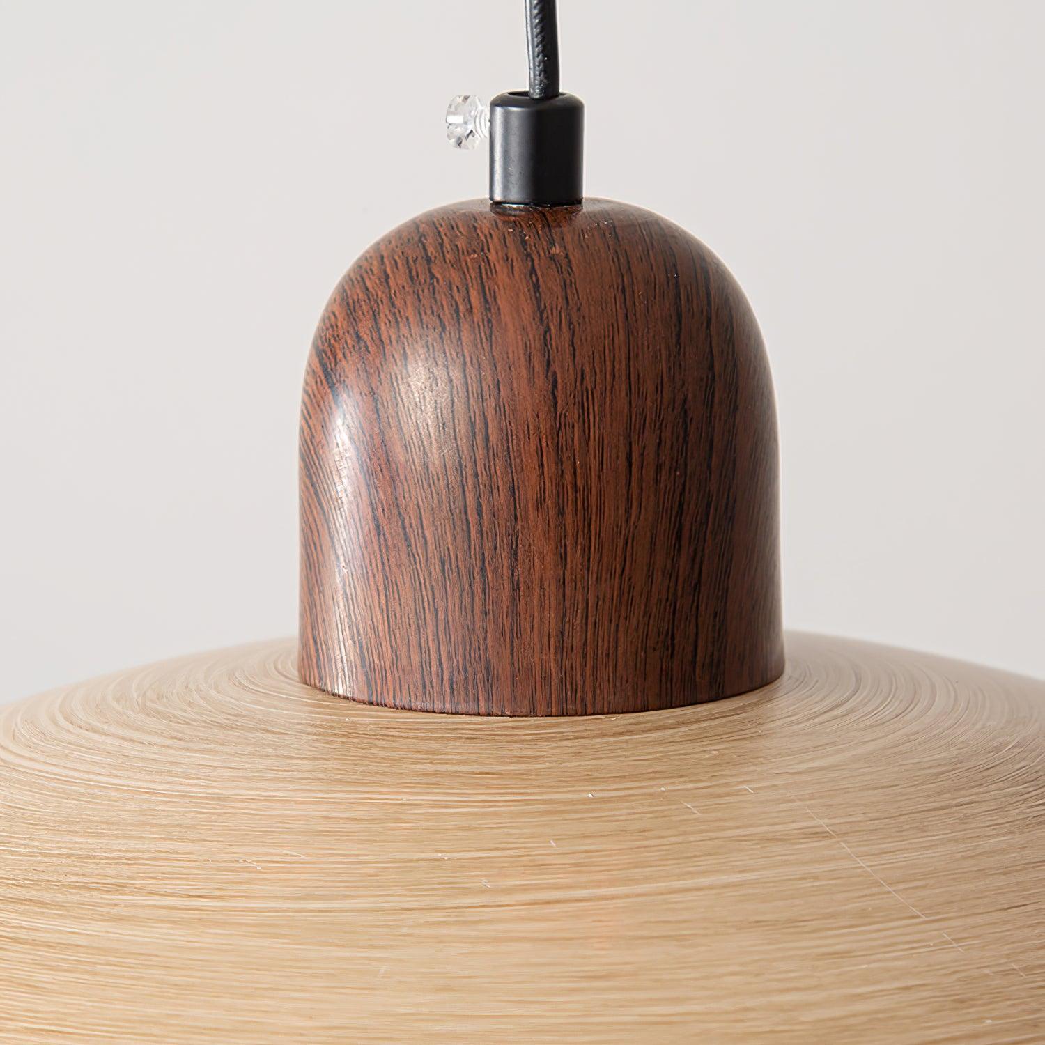 Woodora Plug-In Pendant Light - Neutral Decor