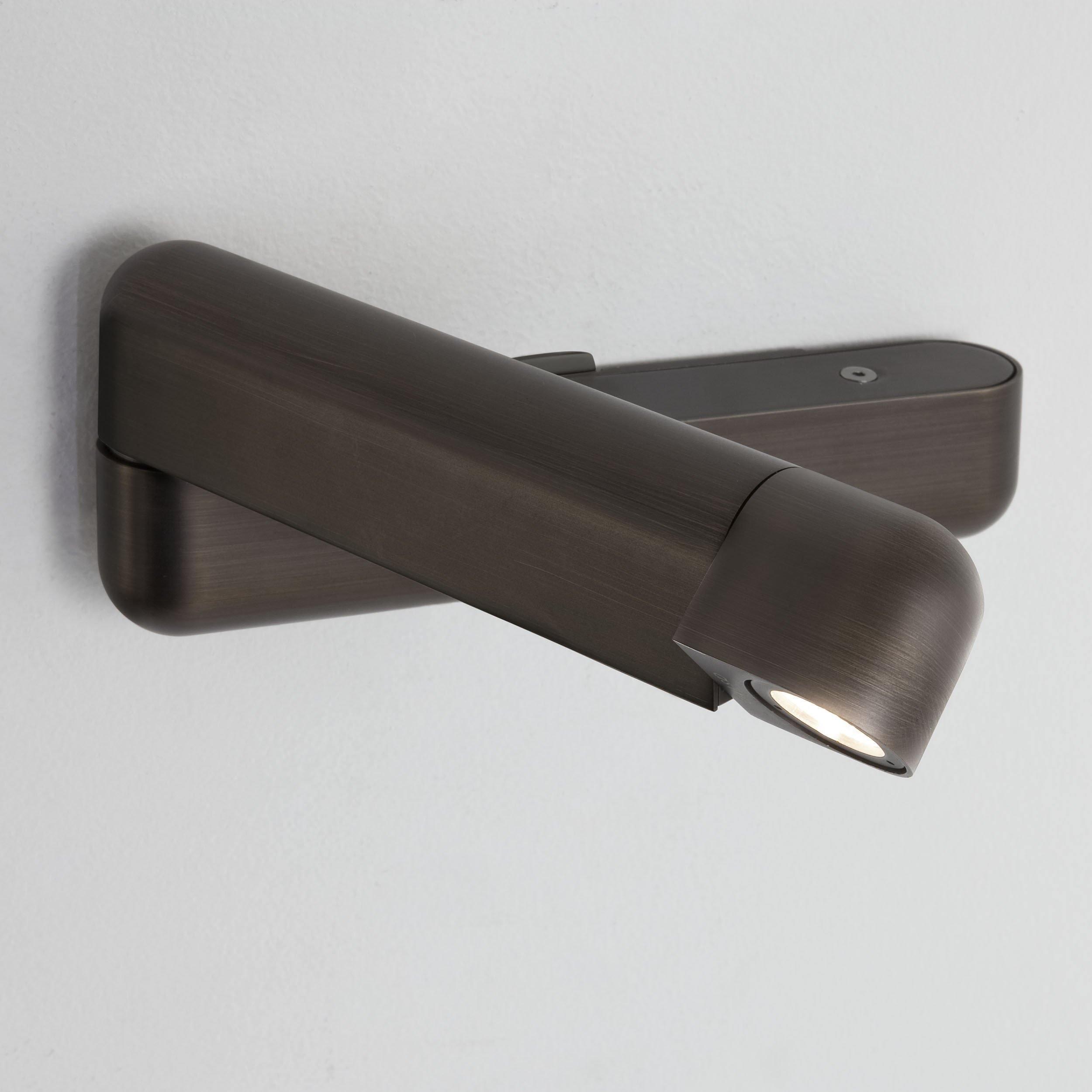 Soreora Wall Lamp Black LED Adjustable USB