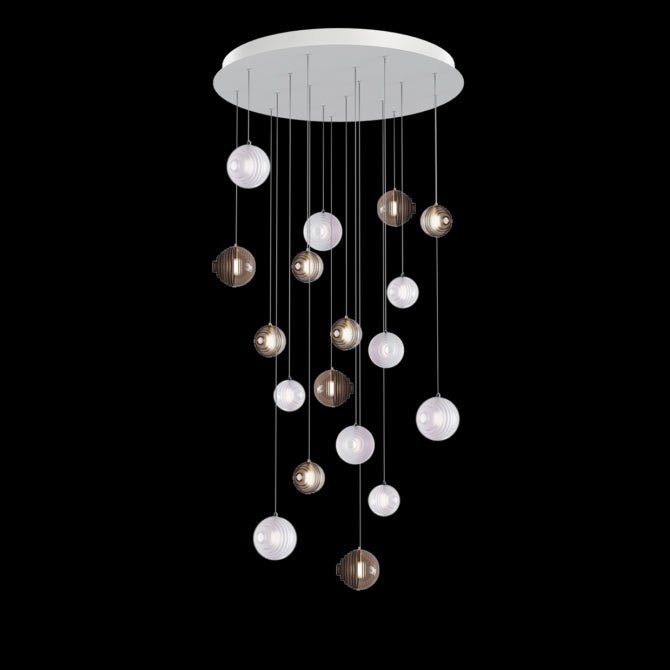 Celestial Orbit Cascade Chandelier