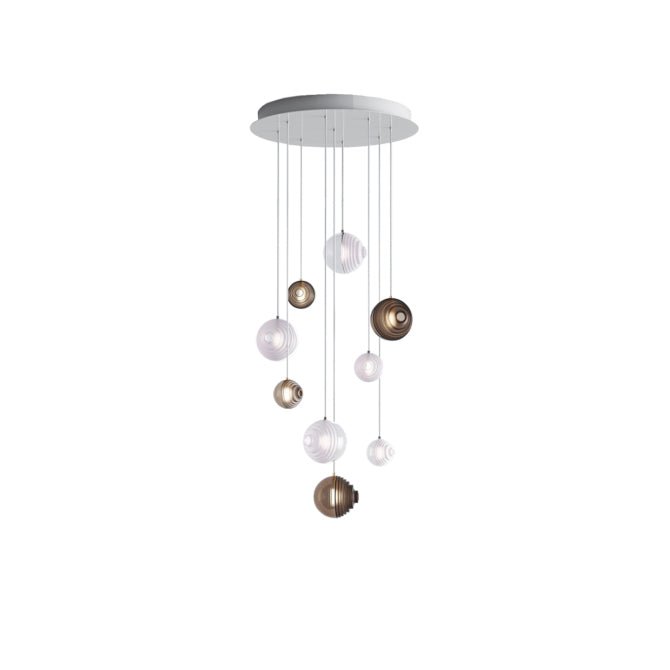 Celestial Orbit Cascade Chandelier