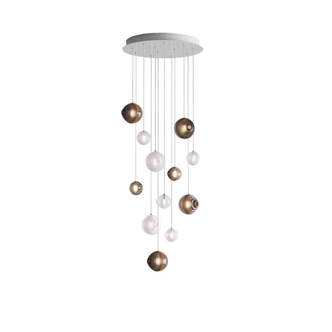 Celestial Orbit Cascade Chandelier