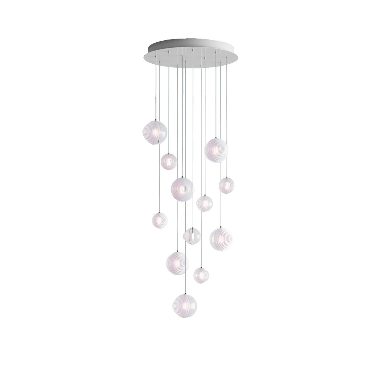 Celestial Orbit Cascade Chandelier