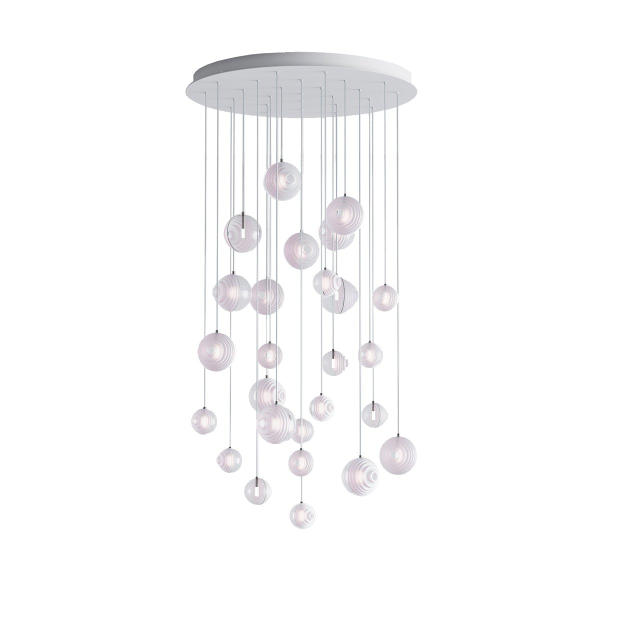 Celestial Orbit Cascade Chandelier