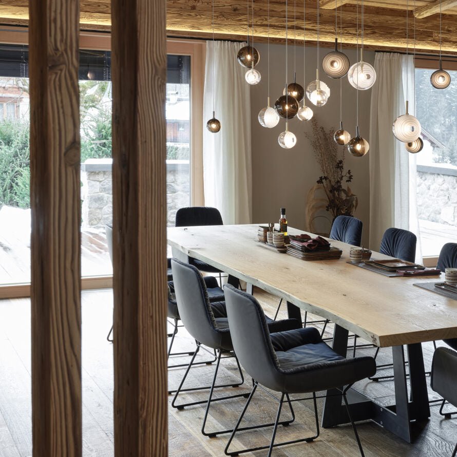 Celestial Orbit Cascade Chandelier