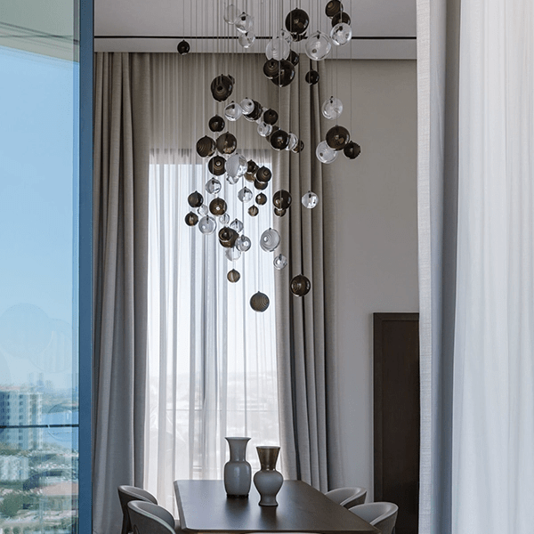 Celestial Orbit Cascade Chandelier