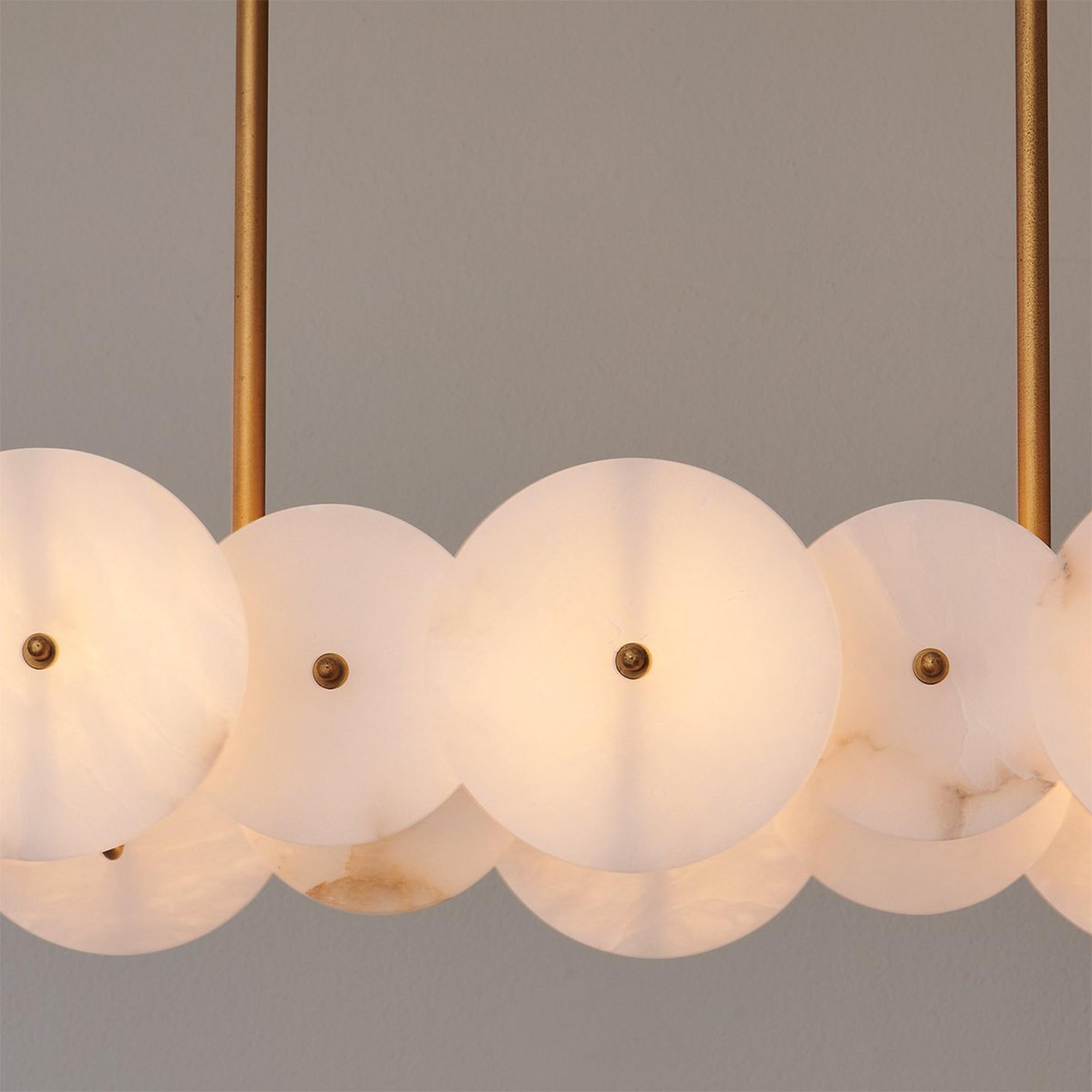 Avenoena Linear Alabaster Chandelier