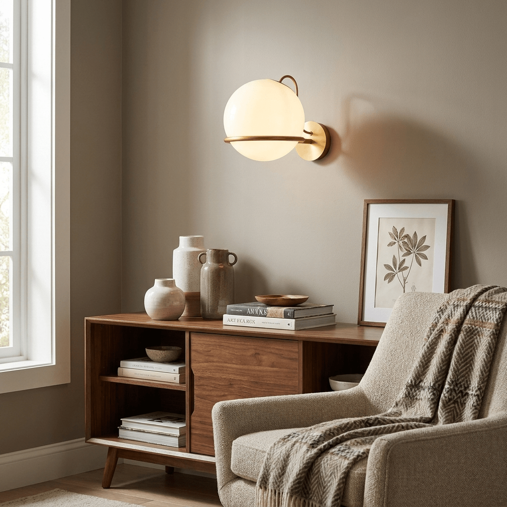 Ondelle Globe Wall Sconce
