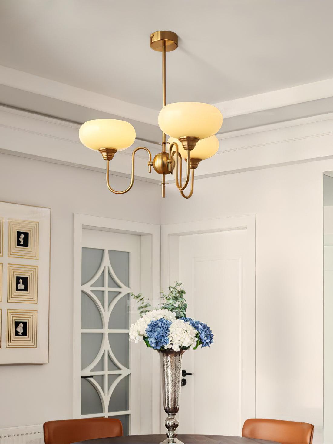 Pavenor Creamy Persimmon Chandelier
